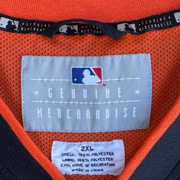 VTG Men's San Francisco Giants Genuine Merchandise Pullover Windbreaker Size 2XL - Picture 4 of 13